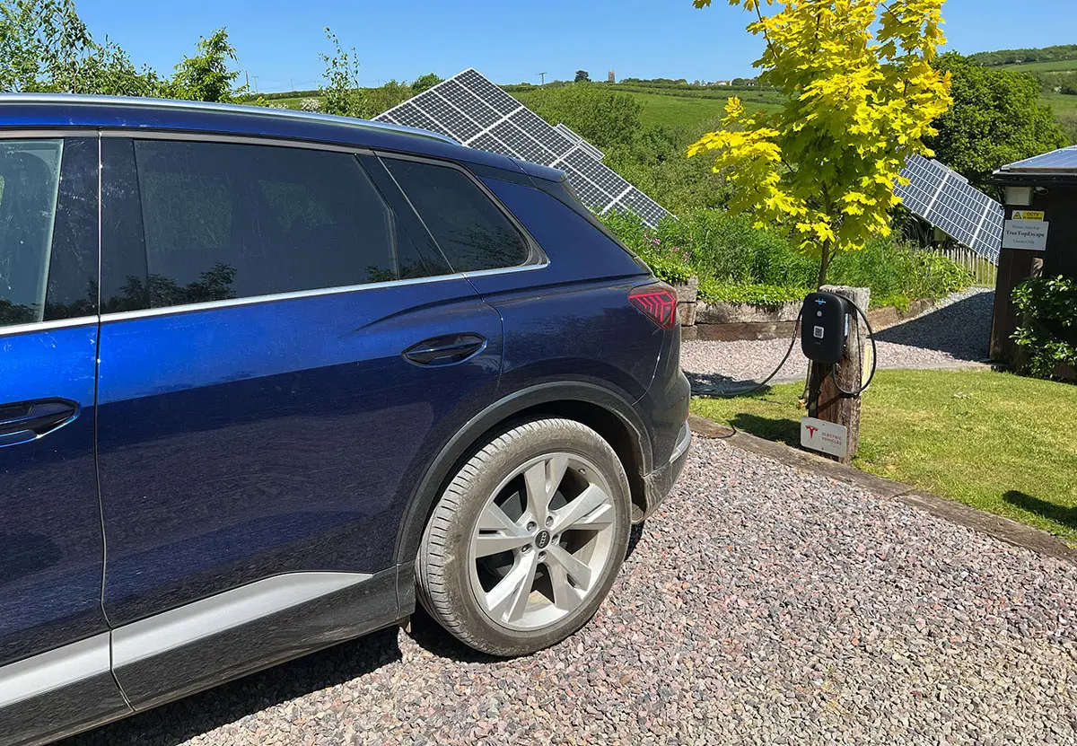 eco wedding EV charging