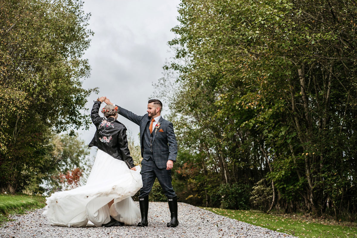 Just married announcement