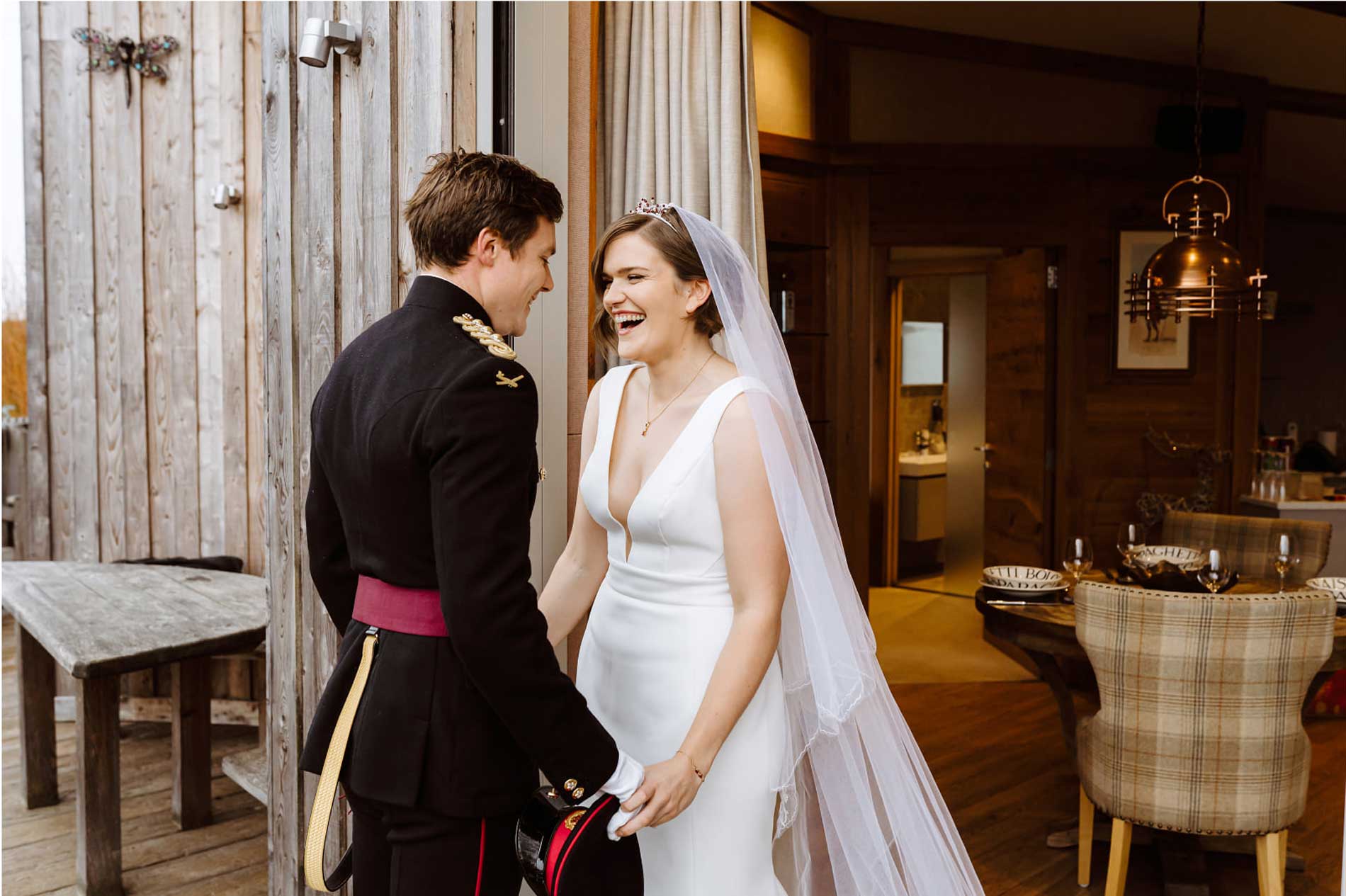 first look wedding
